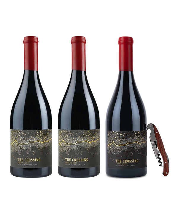 The Crossing Shiraz — Father’s Day Offer: Buy 2, Get the 3rd Free + Free Bottle Opener